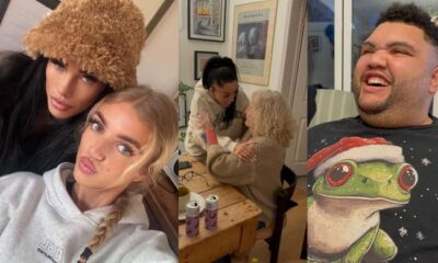 Katie Price back on the Isle of Wight for festive family moment