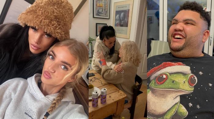 Katie Price back on the Isle of Wight for festive family moment