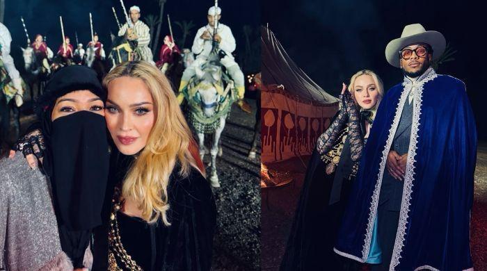 Madonna rings in New Year with boyfriend Akeem Morris, son Rocco in Marrakesh