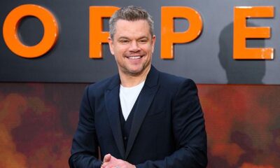 Matt Damon gets roasted by daughter during rare family red carpet appearance