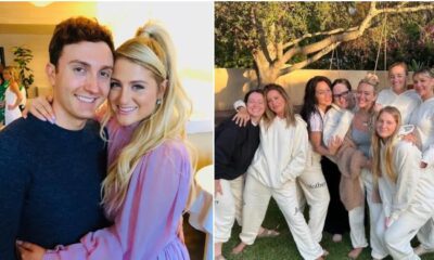 Meghan Trainor’s husband adds new layer to mom group drama after wife