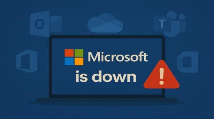 Microsoft 365 hit by major outage caused by failed infrastructure