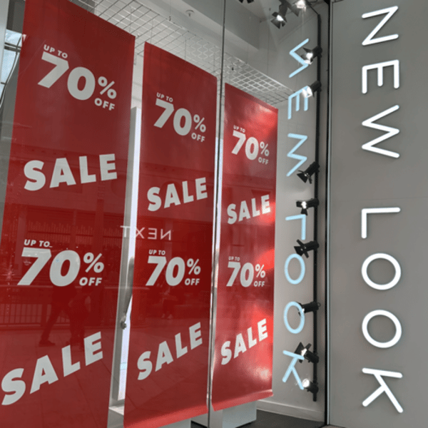 New Look sales and profits dip as it discounts heavily, but CEO upbeat as progress is made