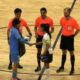 Pakistan, India women’s futsal captains share rare handshake moment