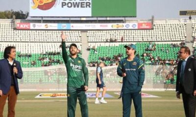 Pakistan win toss, opt to bat first in T20I series opener against Australia