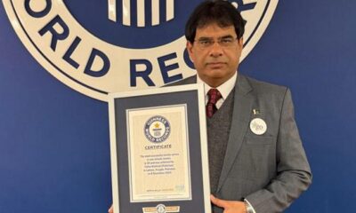 Pakistani tennis player recognised by Guinness World Record for 59 serves in one minute