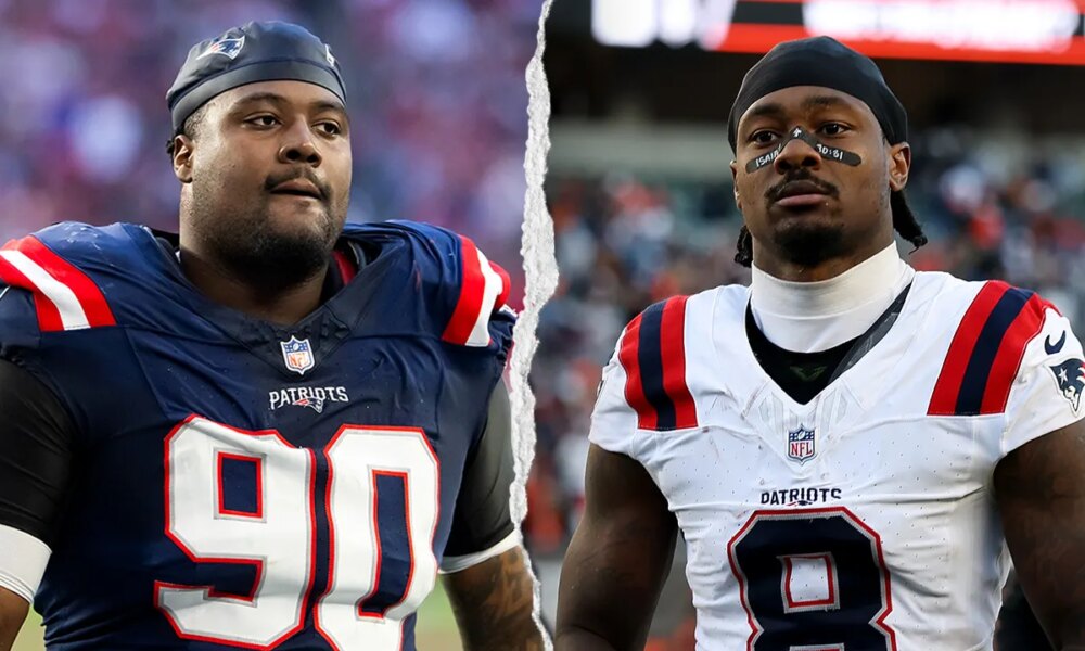 Patriots stars facing criminal allegations decline to answer questions from reporters about legal troubles