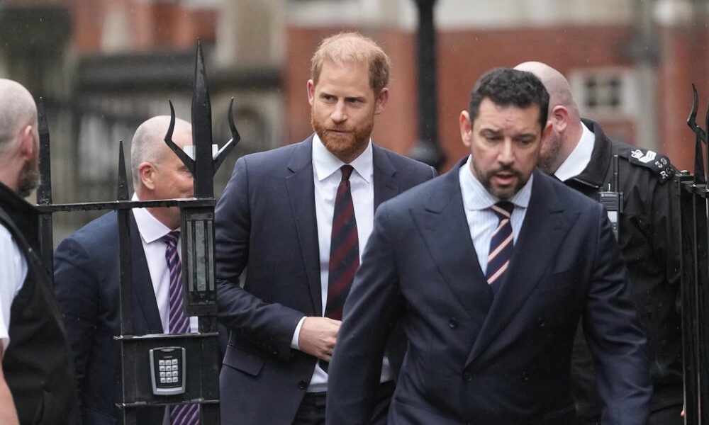 Prince Harry says U.K. tabloid court battle is “not just about me”