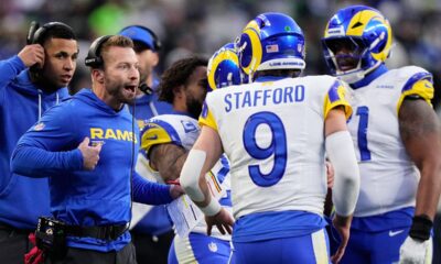 Rams’ Sean McVay snaps at reporter over Matthew Stafford question