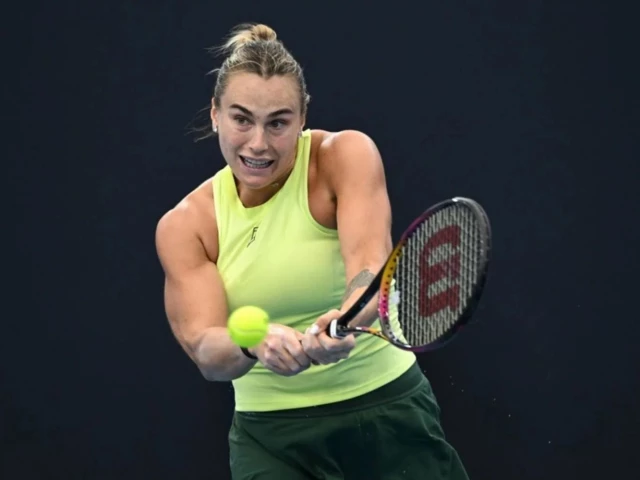 Sabalenka impresses Australian Open warm-up | The Express Tribune