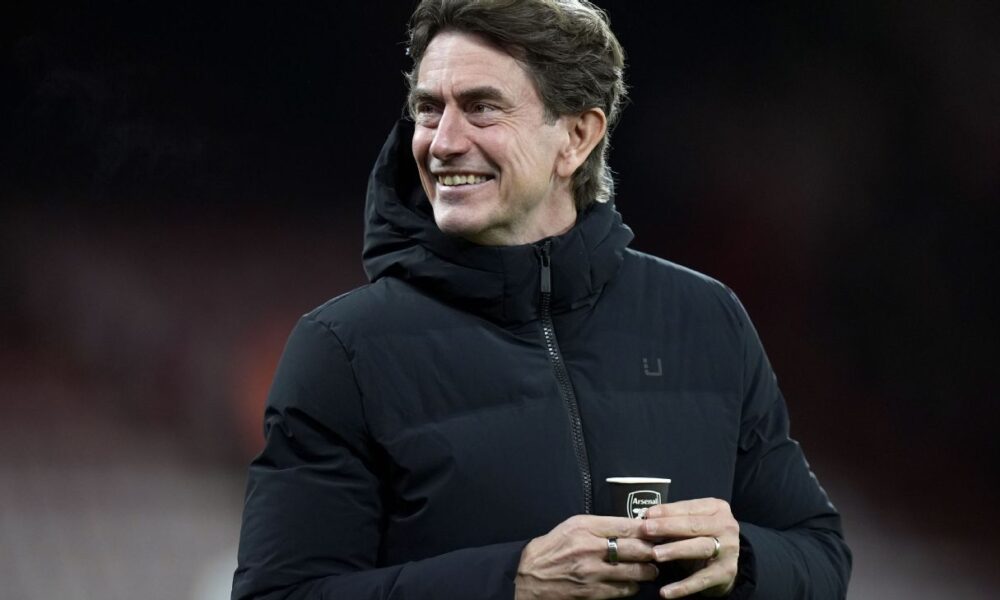 Spurs’ Thomas Frank: Didn’t notice I was drinking out of Arsenal cup