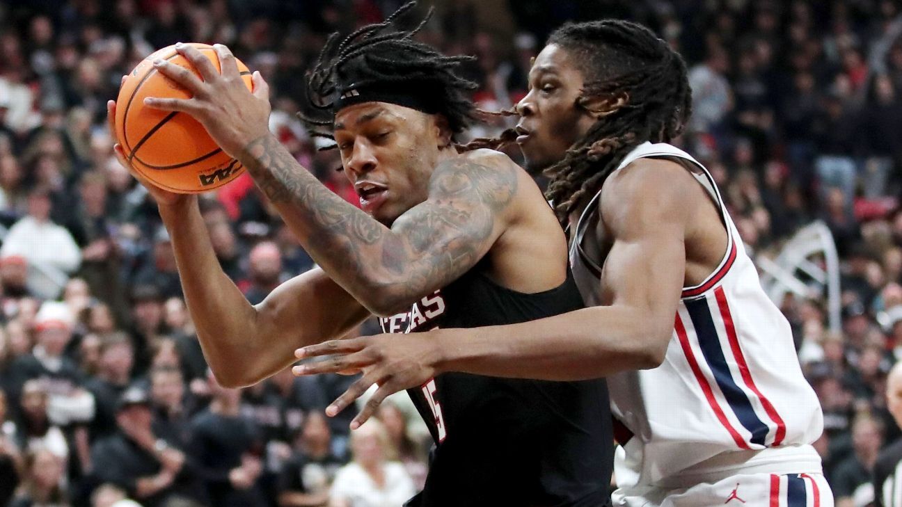 Texas Tech dominates glass to halt No. 6 Houston’s win streak