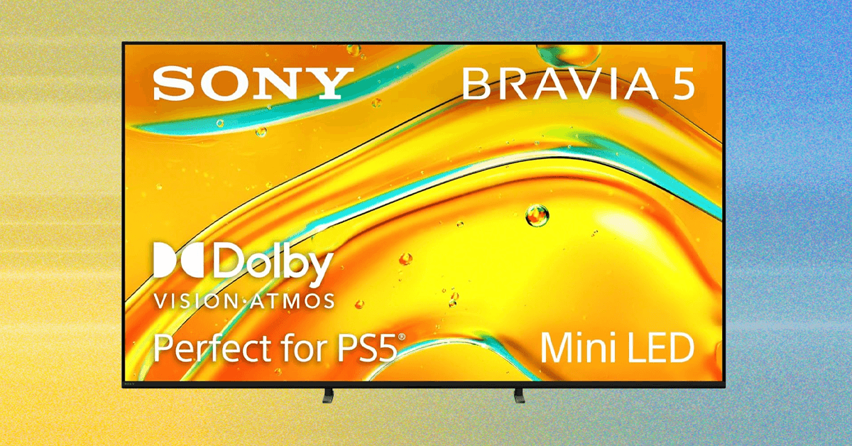 The Sony Bravia 5 Is a Solid Mini LED TV With Top-End Processing