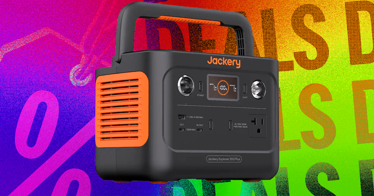 This Jackery Power Station Can Save You in an Emergency, and It’s on Sale for 9