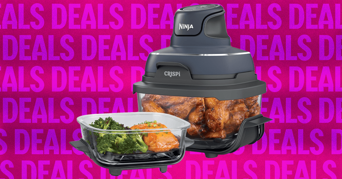 This Unique Air Fryer Cooks Your Food in Heat-Proof Glass—It’s on Sale Right Now