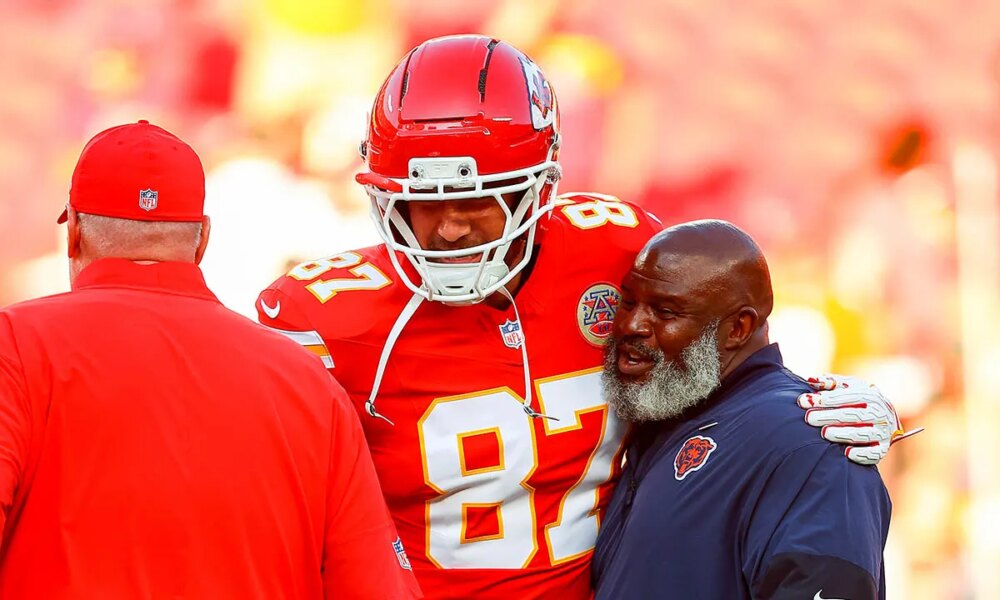 Travis Kelce praises offensive coordinator’s reported Chiefs return