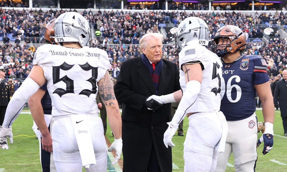 Trump vows to protect Army-Navy game from ‘Big TV Money’ interference with executive order