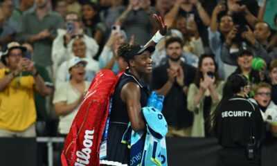 Venus Williams makes Australian Open history, falters late in loss