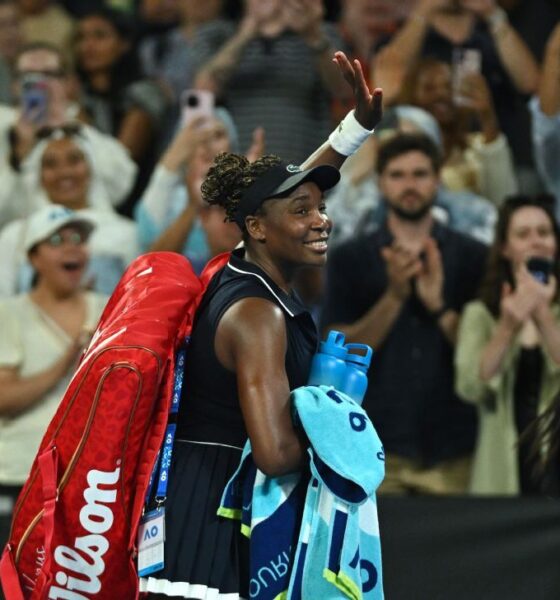 Venus Williams makes Australian Open history, falters late in loss