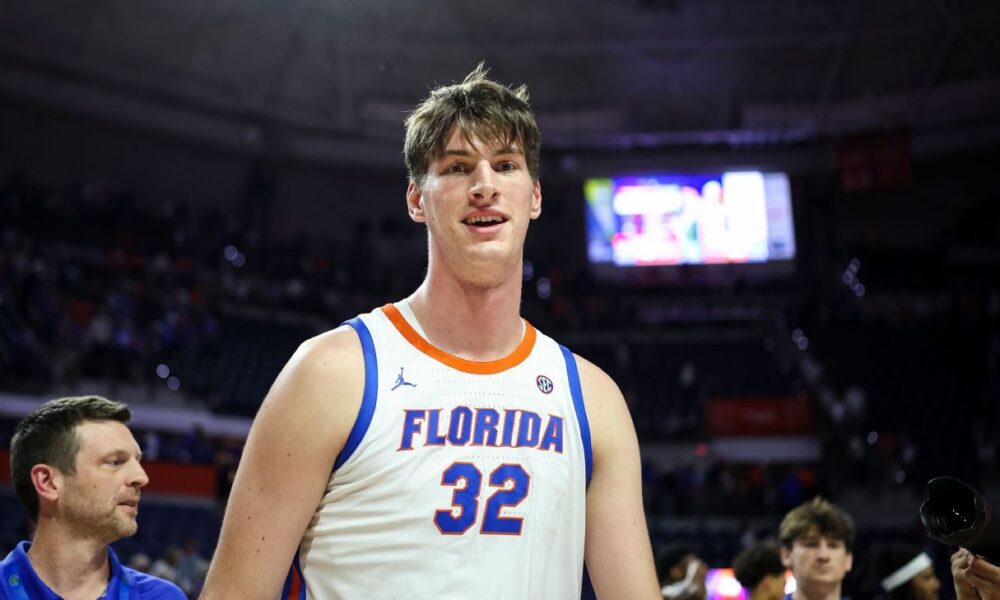 What it’s like to be Olivier Rioux — the tallest college basketball player ever