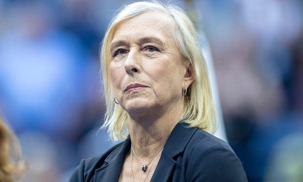 Women’s tennis legend Martina Navratilova defends JK Rowling in debate over males in women’s spaces