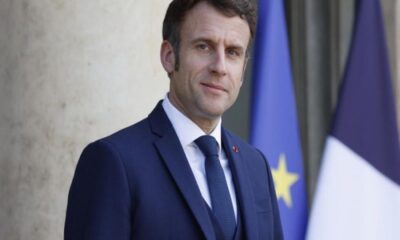 French navy intercepts sanctioned Russian tanker in Mediterranean, Macron says