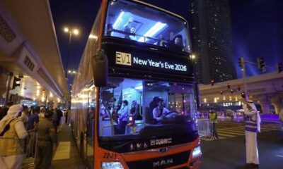 Dubai transports over 2.8 million passengers during New Year 2026 celebrations