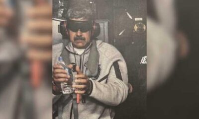 Decoding Venezuela President Nicolas Maduro’s post-arrest, blindfolded image shared by Trump