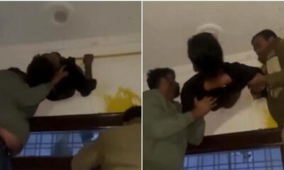 Burglary goes wrong as thief trapped in exhaust shaft in India