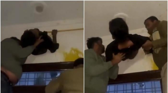Burglary goes wrong as thief trapped in exhaust shaft in India