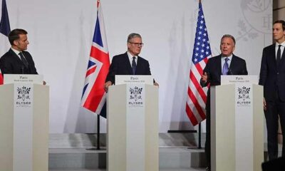 US backs security guarantees for Ukraine at summit of Kyiv’s allies in Paris