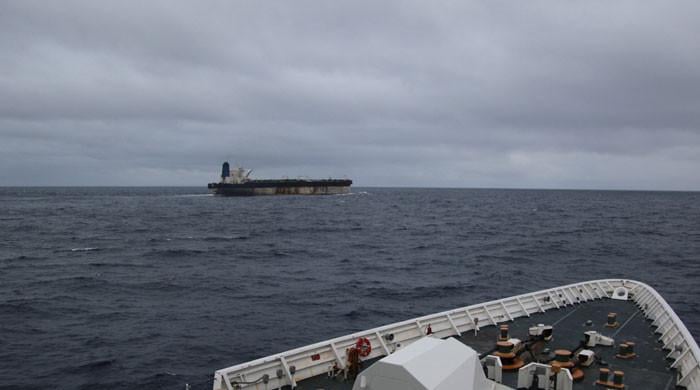 US seizes Russia-flagged oil tanker chased to North Atlantic