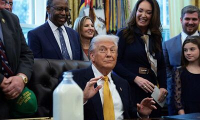 Trump says Iran unrest may be easing