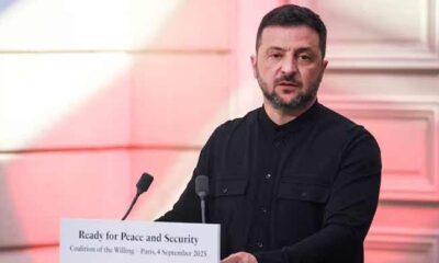 In fiery Davos speech, Zelensky blasts EU, says US ‘security guarantees’ ready