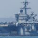 US carrier strike group arrives in Middle East amid Iran tensions