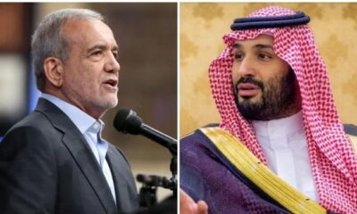 Iran’s president tells Saudi crown prince US threats only cause ‘instability’