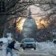 Winter storm kills dozens as cold lingers in central and eastern US