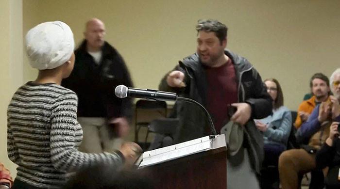 US lawmaker Ilhan Omar sprayed with foul-smelling liquid in Minneapolis 