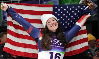 American Ashley Farquharson captures rare Olympic luge medal at Winter Games