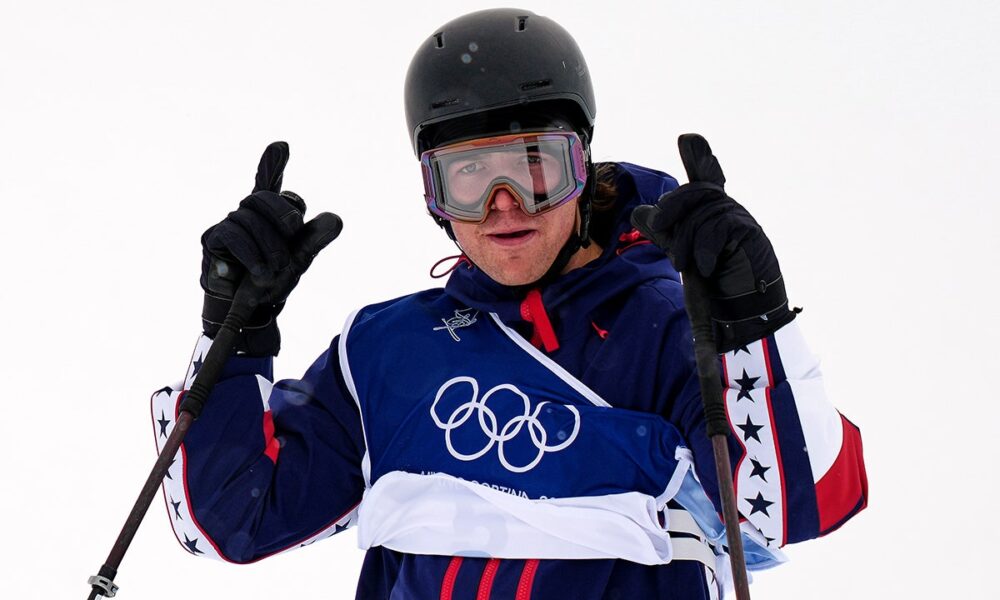 American Hunter Hess responds to Trump’s ‘loser’ criticism with ‘L’ gesture at Milan Cortina Olympics
