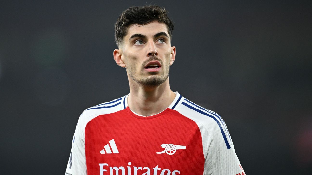 Arsenal’s Kai Havertz likely to miss Tottenham clash with another injury – sources