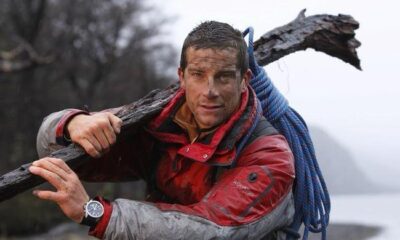 Bear Grylls plans his end-of-the-world escape at sea