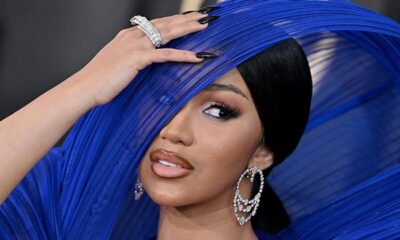 Cardi B flaunts tattoos after onstage fall during Little Miss drama tour