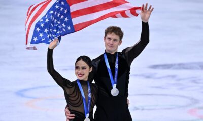 Chock, Bates take ‘bittersweet’ silver in Olympic ice dance