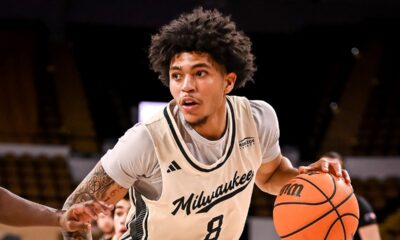 College basketball star suspended by team for spitting toward opposing fan