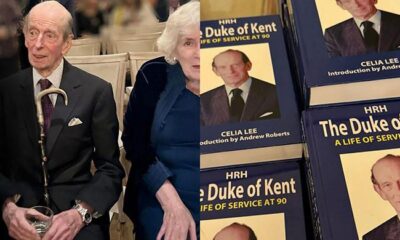 Duke of Kent marks 90 years of service with biography launch in London