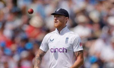 England captain Stokes suffers facial injury after being hit by ball