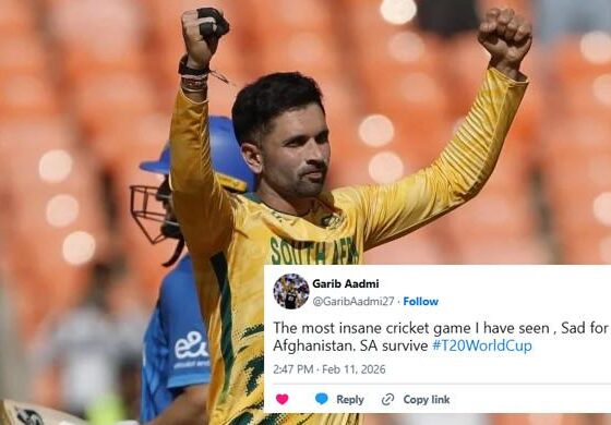 Fans go berserk after ‘insane’ SA vs Afg Super Over clash