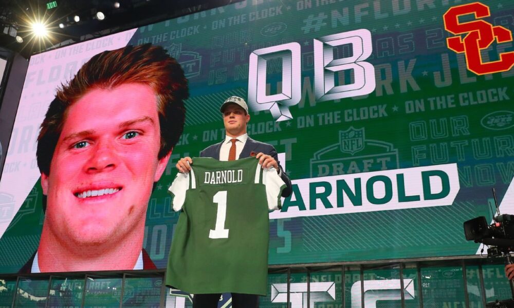 Former Jets GM Maccagnan talks belief in Darnold ahead of Super Bowl