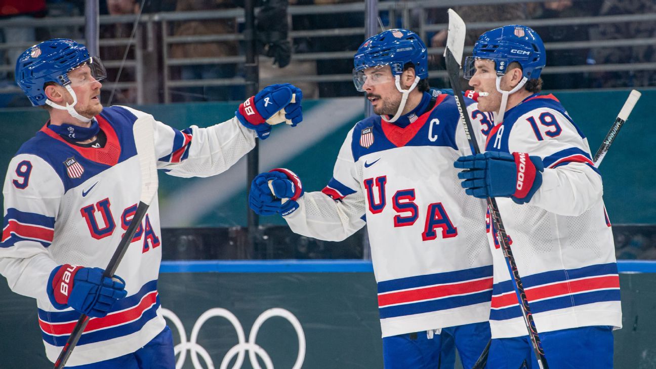 Grades, questions from Team USA’s Olympic hockey win vs. Latvia